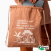 Mochila 100% algodão agroecológico